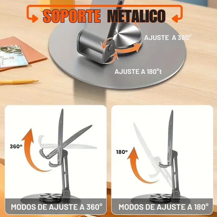 Soporte Movil Metalico Titan 360°📱