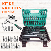 Kit de Rachets de 53 piezas🛠⚙🧰