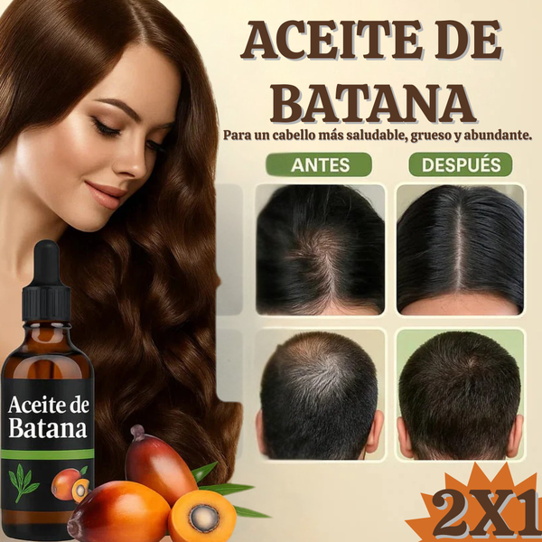 Aceite de Batana – Anti-Caída y Regenerador Capilar(PAGA 1 Y LLEVA 2)💯🎁
