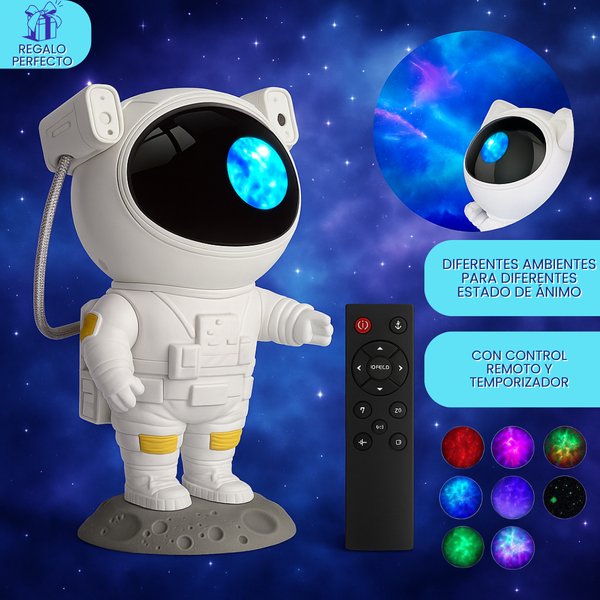 Proyector de Galaxia Astronauta🧑‍🚀✨