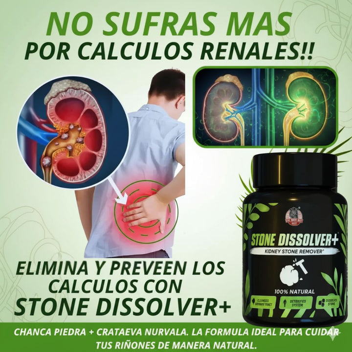🌿 STONE DISSOLVER - SUPLEMENTO RENAL🍃🌿