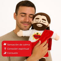 PELUCHE DE JESUS QUE RESPIRA - FUENTE DE PAZ Y REFUGIO❤️‍🩹🙏