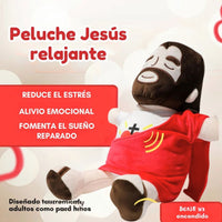 PELUCHE DE JESUS QUE RESPIRA - FUENTE DE PAZ Y REFUGIO❤️‍🩹🙏