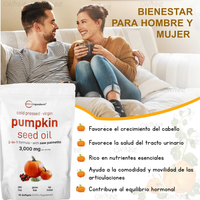 Capsulas de aceite semilla de calabaza🍃✨