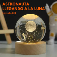 Esfera Astronauta llegando a la luna