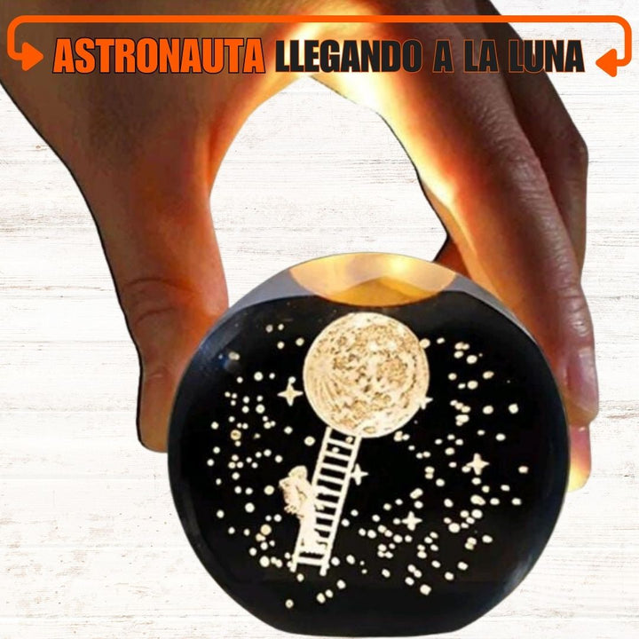 Esfera Astronauta llegando a la luna