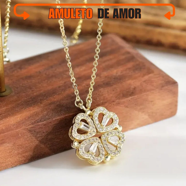 Collar Corazon Amuleto de Amor