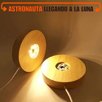 Esfera Astronauta llegando a la luna