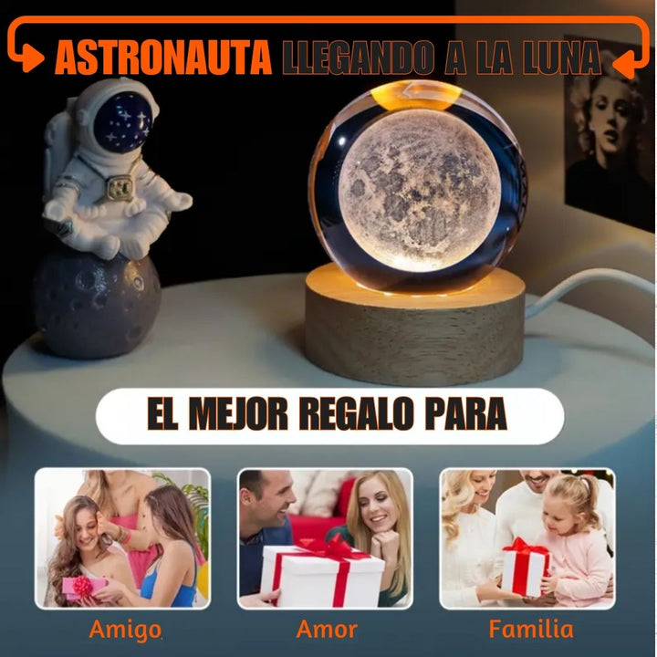 Esfera Astronauta llegando a la luna