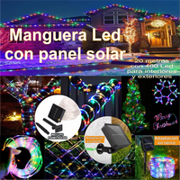 Manguera SolarMax de 10 y 20 Metros 🎄✨