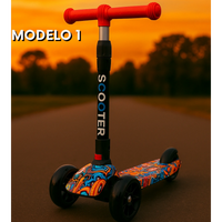 SCOOTER MÁGICO (vapor, luces LED y Bluetooth