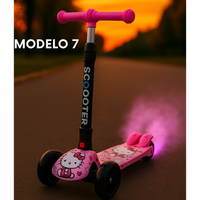 SCOOTER MÁGICO (vapor, luces LED y Bluetooth