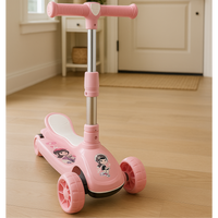 Scooter 3 en 1 (PATINETA + MONOPATIN + SILLA )  + luces en sus ruedas🛴😊