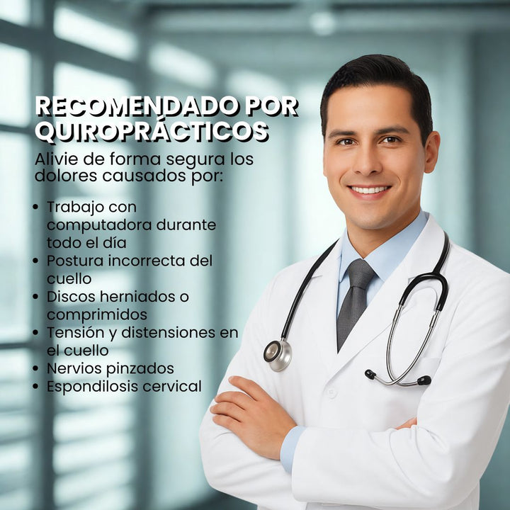 TractiRelax™ CUELLO INFLABLE – Alivio para Dolor Cervical 🤕✨