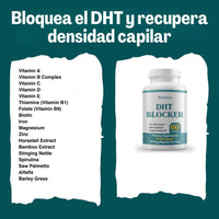 DHT Blocker Anticaída Premium – Cabello Fuerte y Abundante 🧔🏻‍♂️