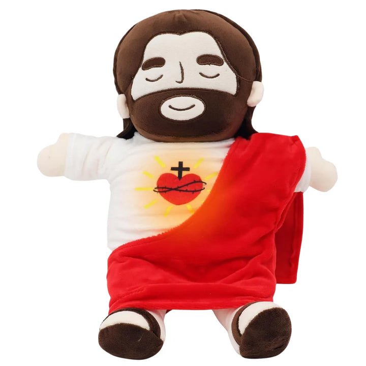 PELUCHE DE JESUS QUE RESPIRA - FUENTE DE PAZ Y REFUGIO❤️‍🩹🙏